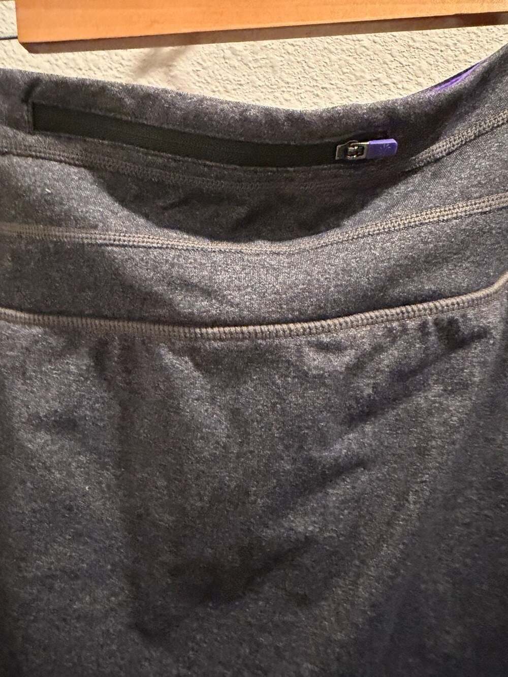 Athleta Athletic Skort Size M Gray - Picture 6 of 7